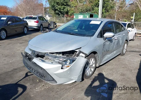 2021 Toyota Corolla Le из США, поврежденный, VIN 5YFVPMAEXMP262042